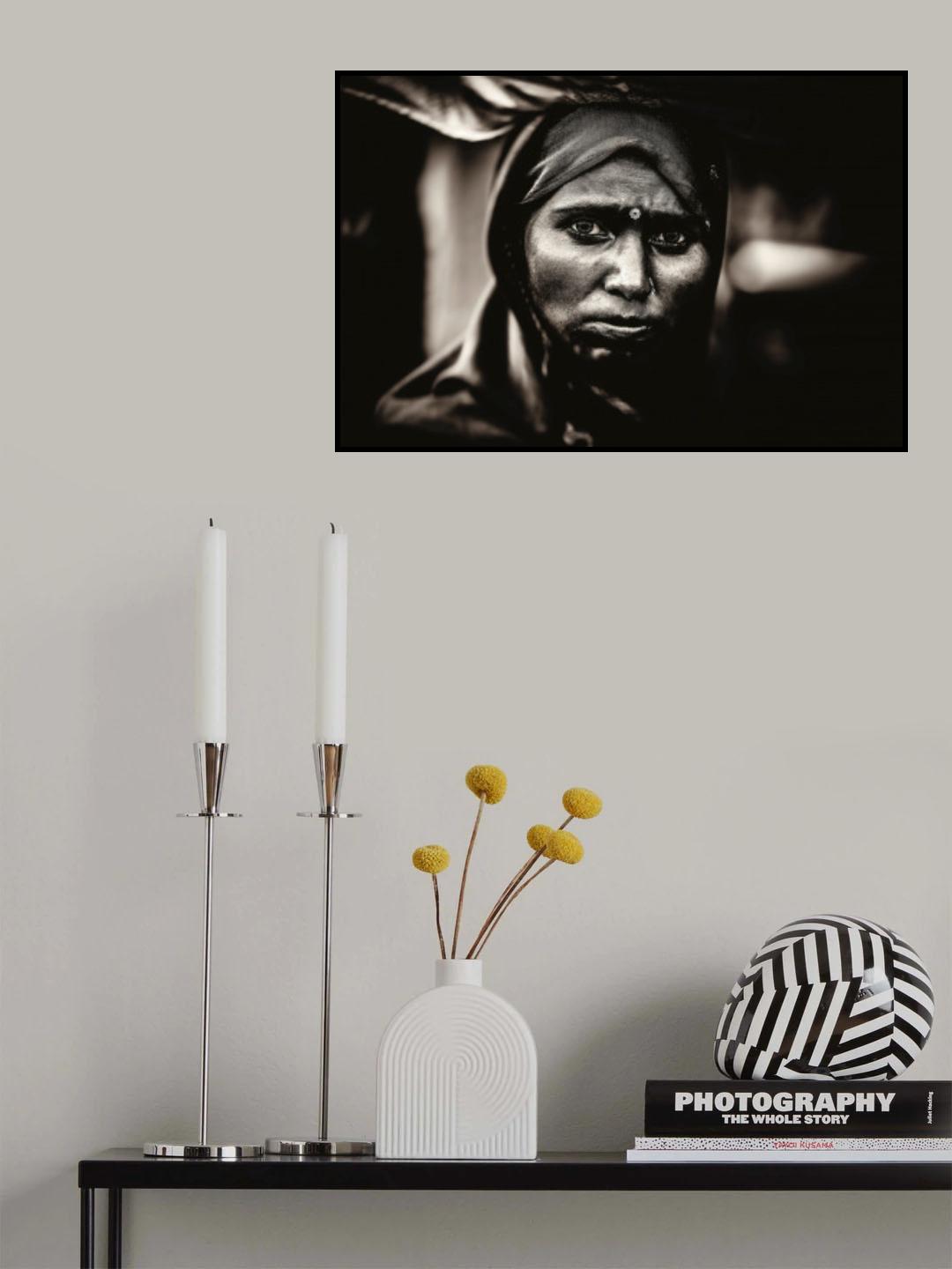 Volti tra la folla Poster och Canvastavla