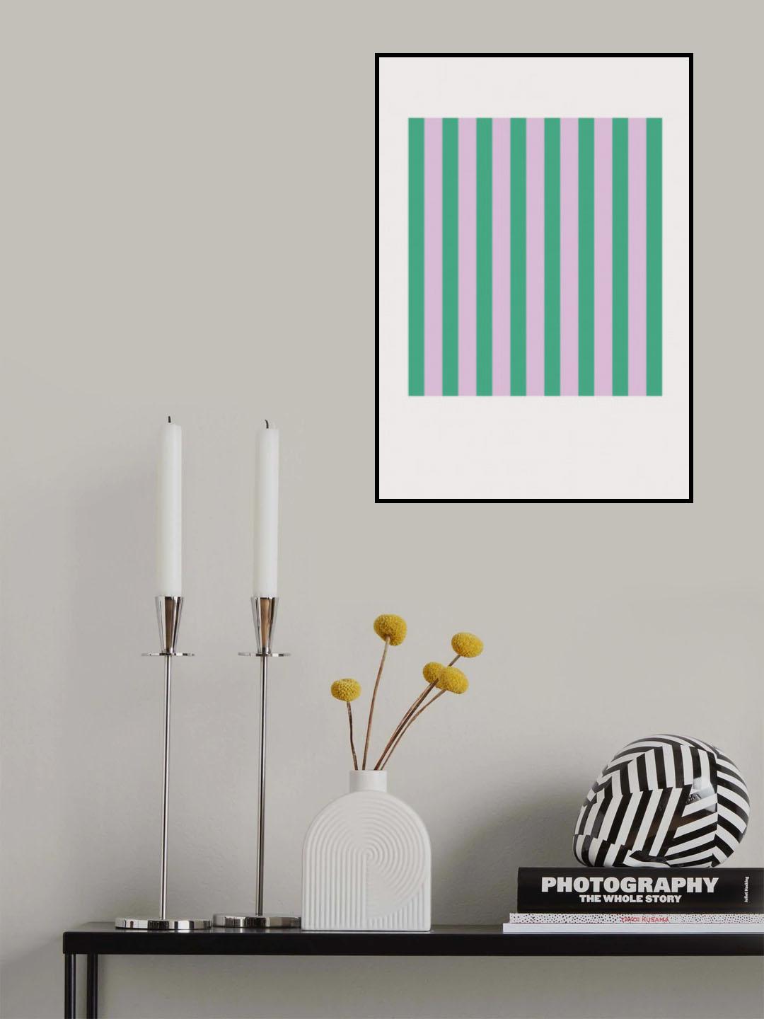 Stripes 1 Poster och Canvastavla