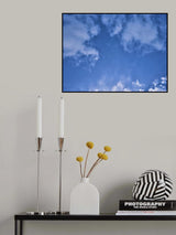 cloudy weather and sky background Poster och Canvastavla