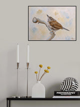 Carolina Wren Poster och Canvastavla