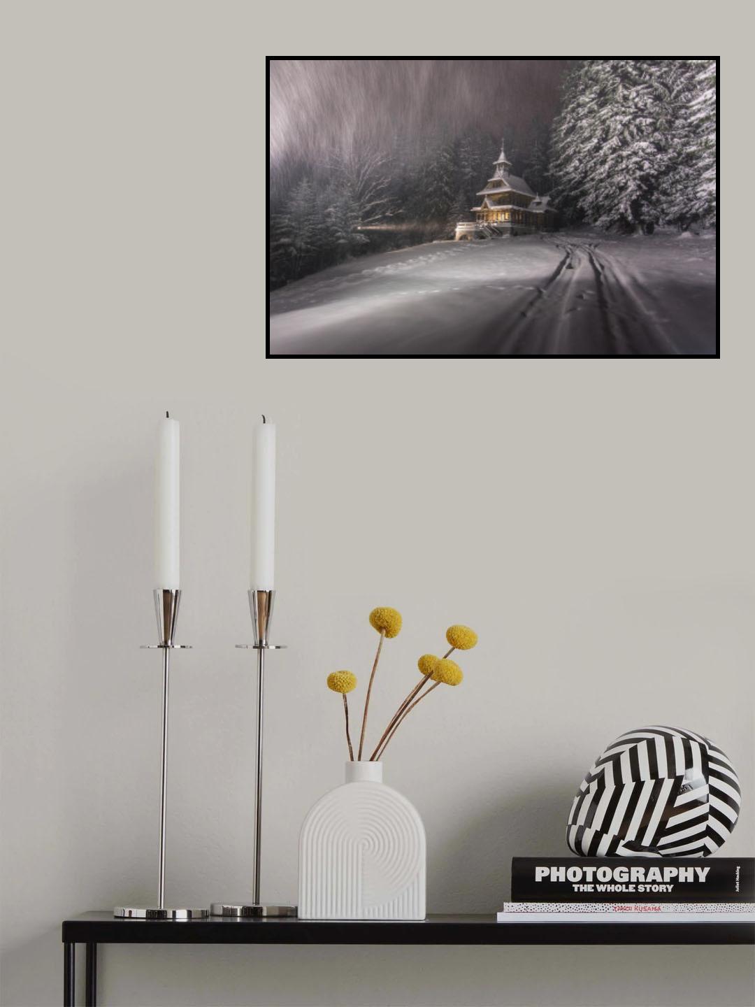 Old Chapel Poster och Canvastavla