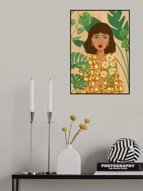 Plantlady Poster och Canvastavla