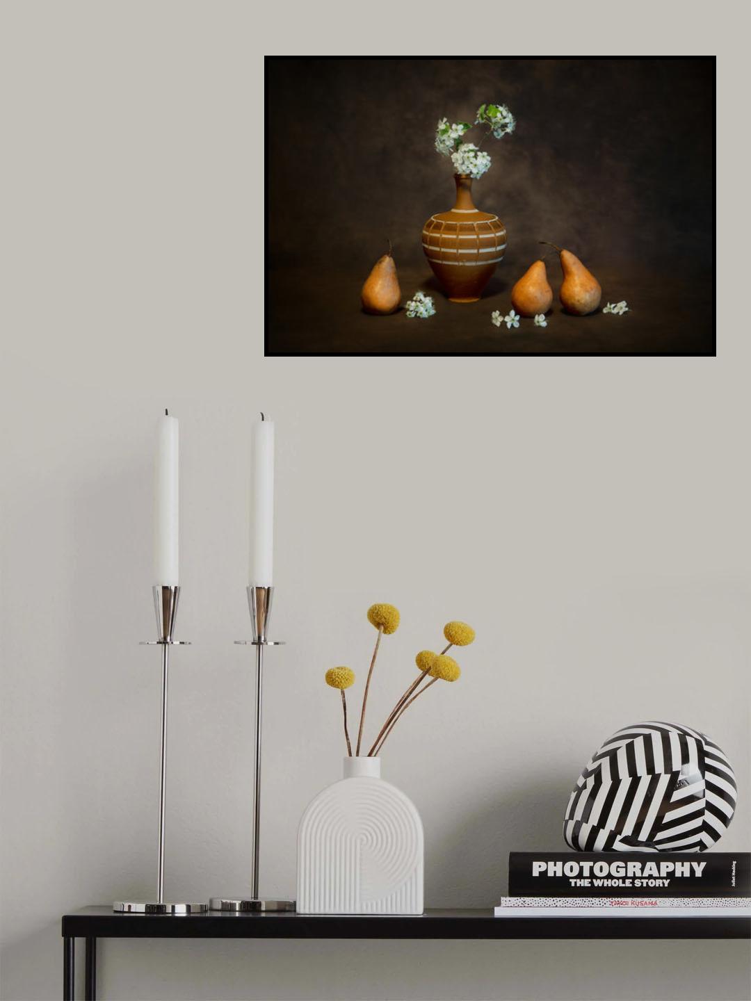 Pears Life Cycle Poster och Canvastavla