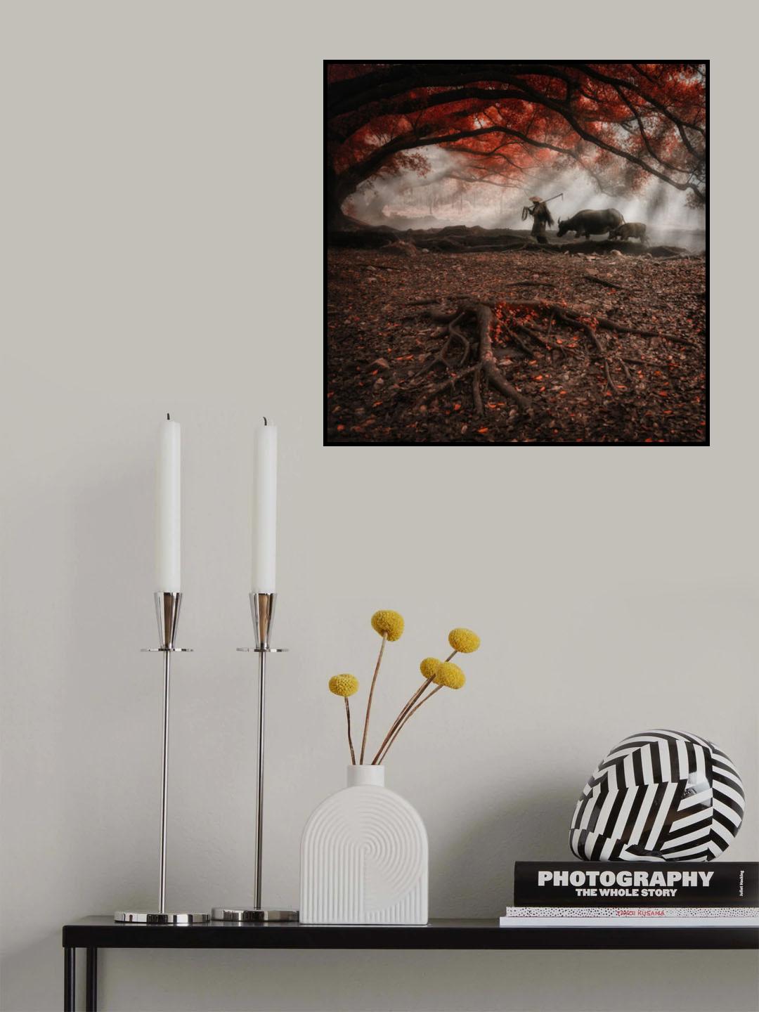 Ancient Autumn ... Poster och Canvastavla