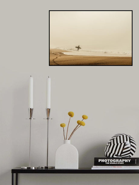 Surfer Poster och Canvastavla