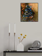 Autumn Road Poster och Canvastavla