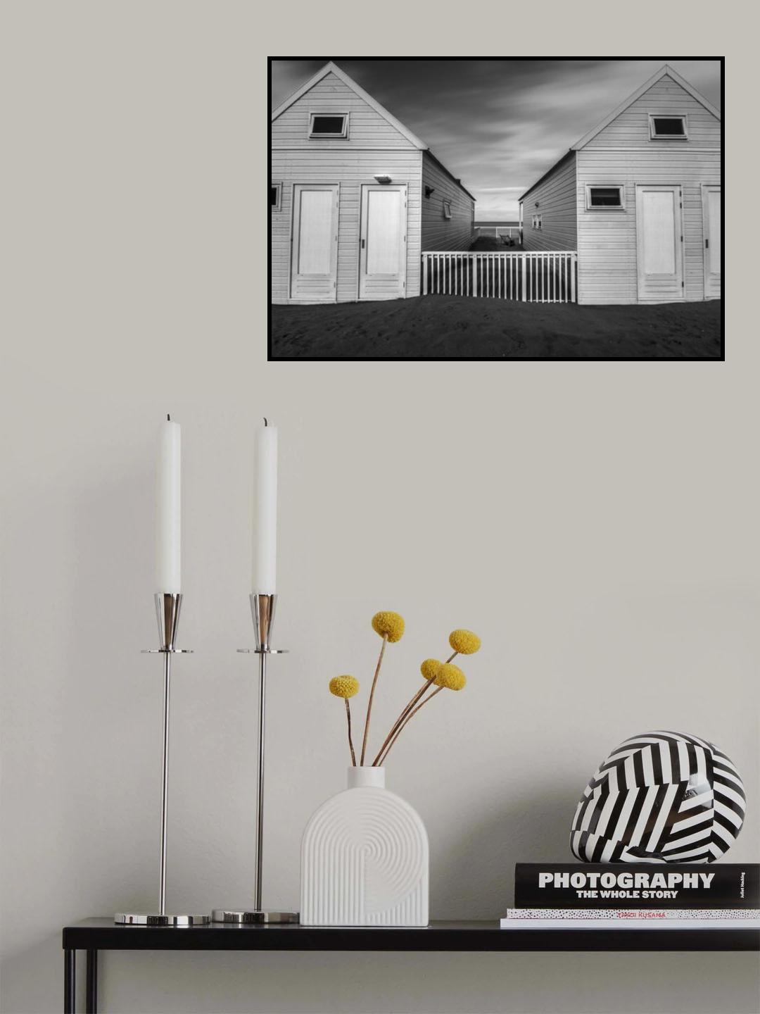 Beach houses Poster och Canvastavla