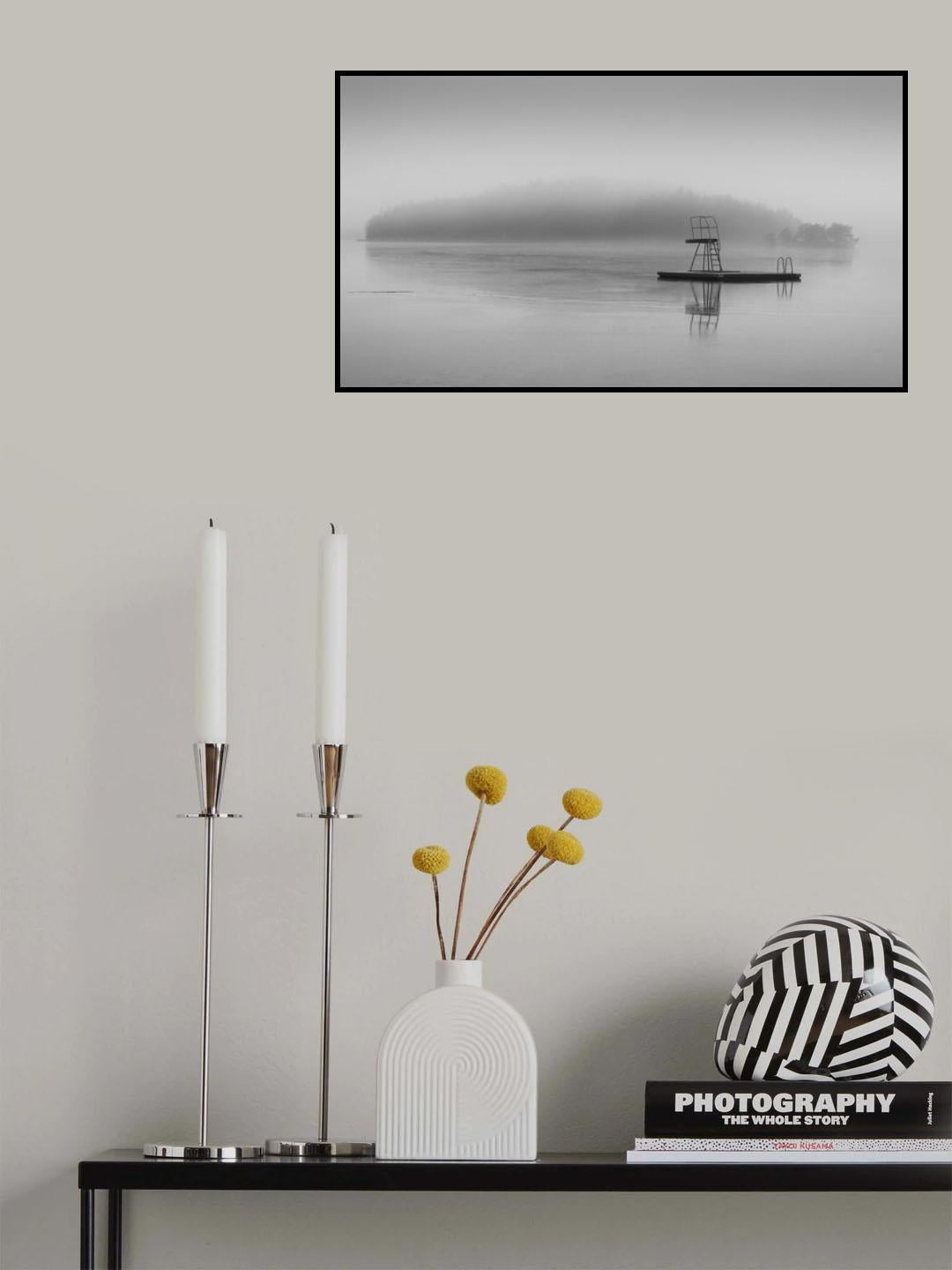 Diving tower Poster och Canvastavla