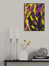 colored paints Poster och Canvastavla