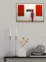 red Poster och Canvastavla