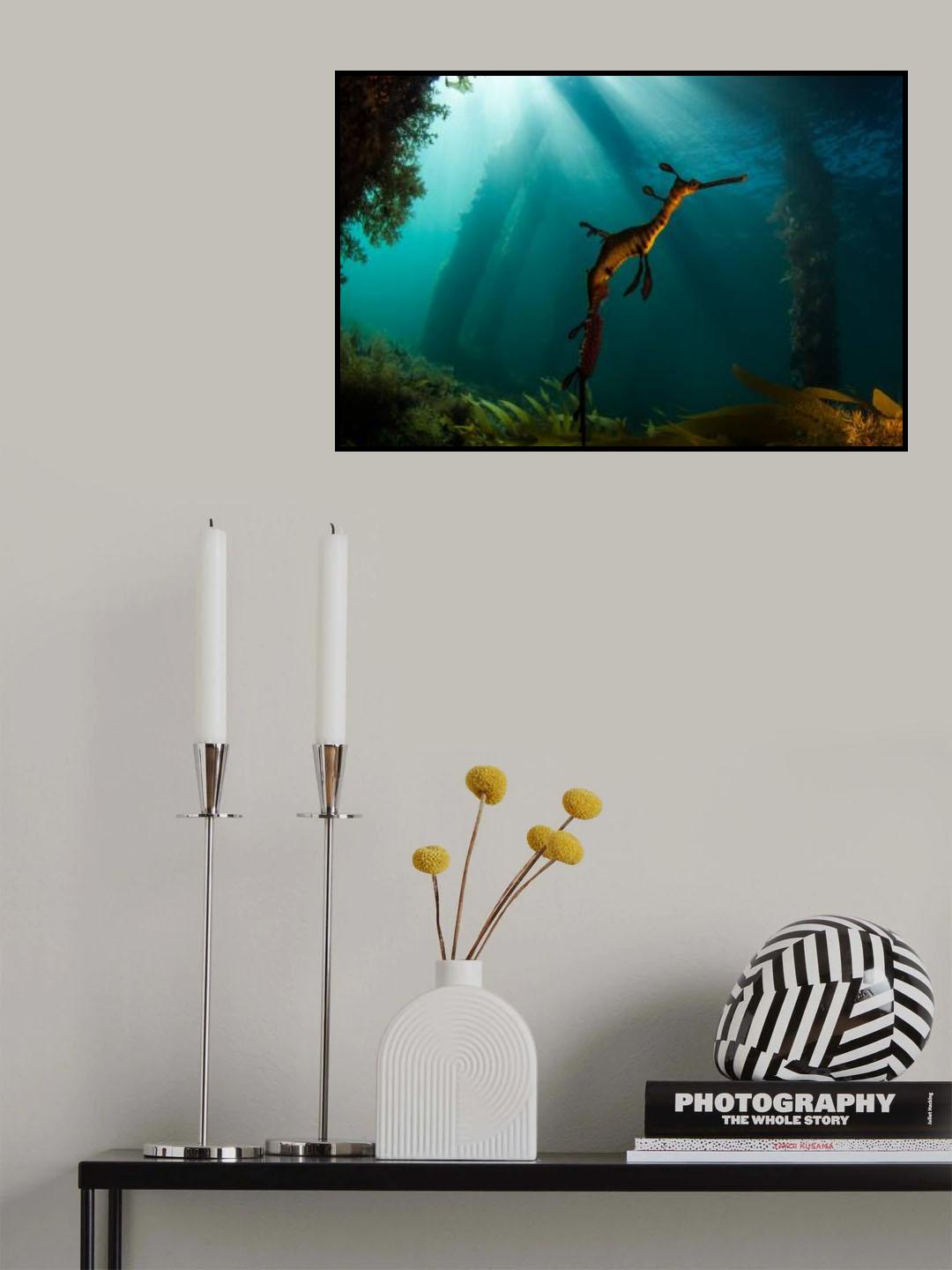 Enchanted Dragon Poster och Canvastavla
