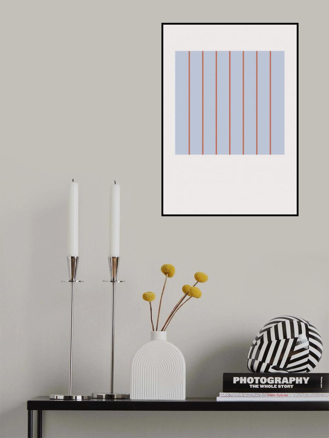Stripes 2 Poster och Canvastavla