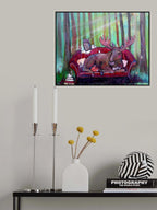 The Red Sofa Poster och Canvastavla