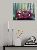 The Red Sofa Poster och Canvastavla