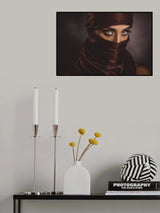 Mysterious eyes Poster och Canvastavla