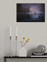 First snow in Valley Poster och Canvastavla