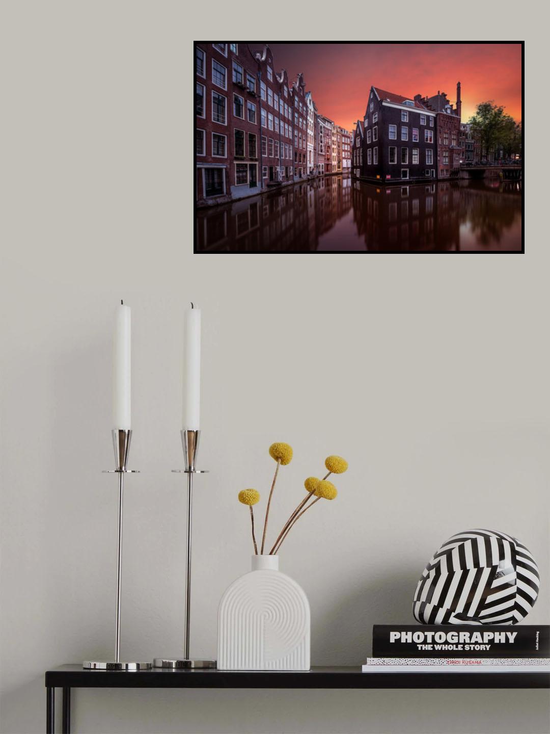 Amsterdam Dawn Poster och Canvastavla