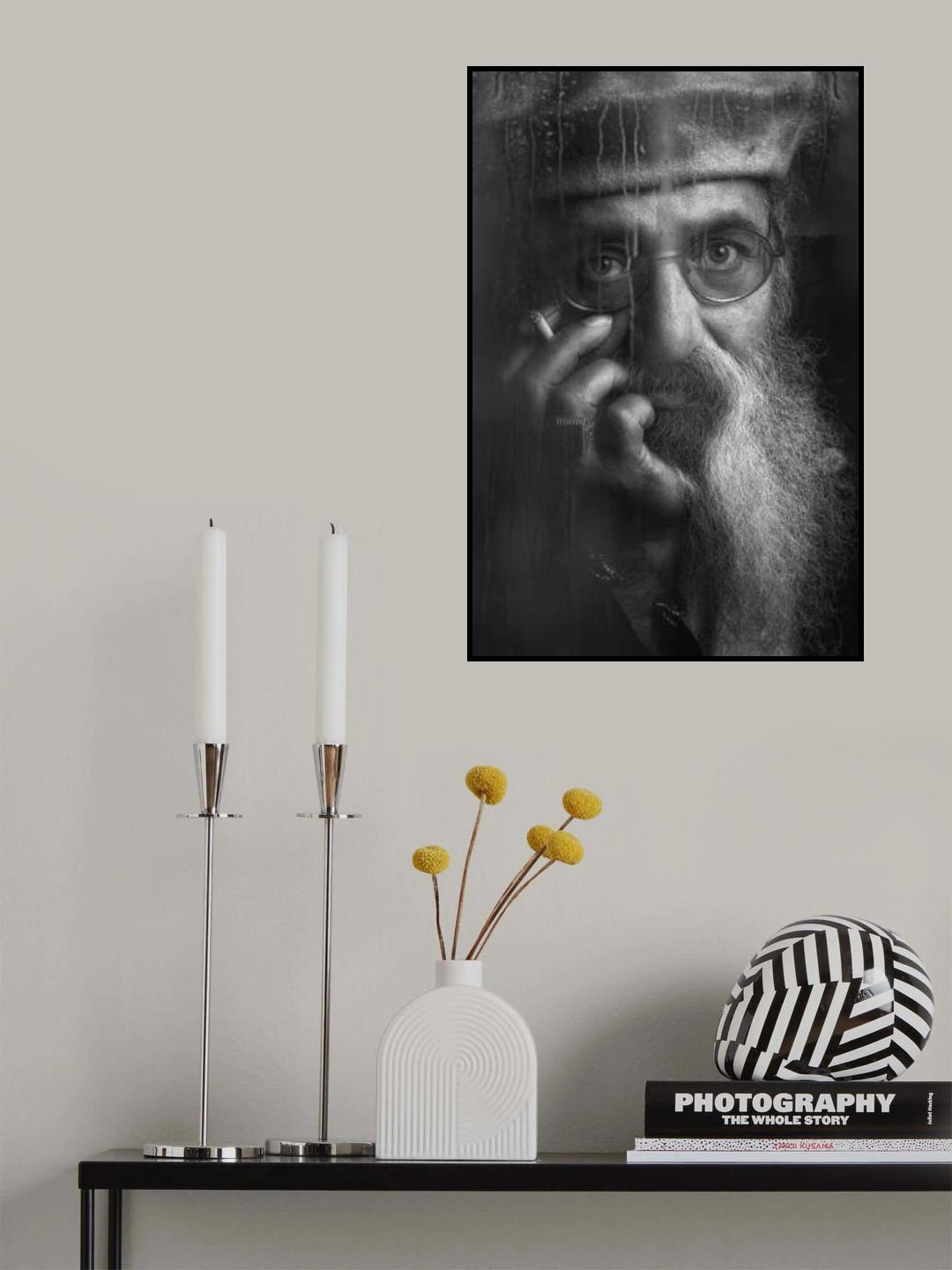Rainy man Poster och Canvastavla