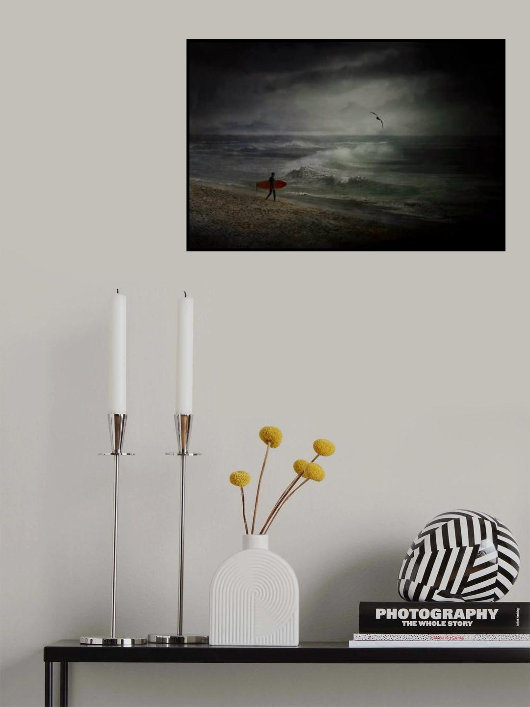 Ready to surf. Poster och Canvastavla