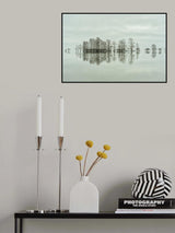 Lake-shore Lineup Beauty Poster och Canvastavla