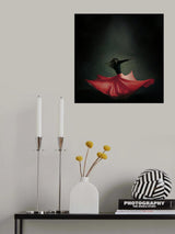 Iranian Dancer Poster och Canvastavla