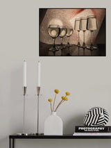 From the series "Experiments with glass" Poster och Canvastavla