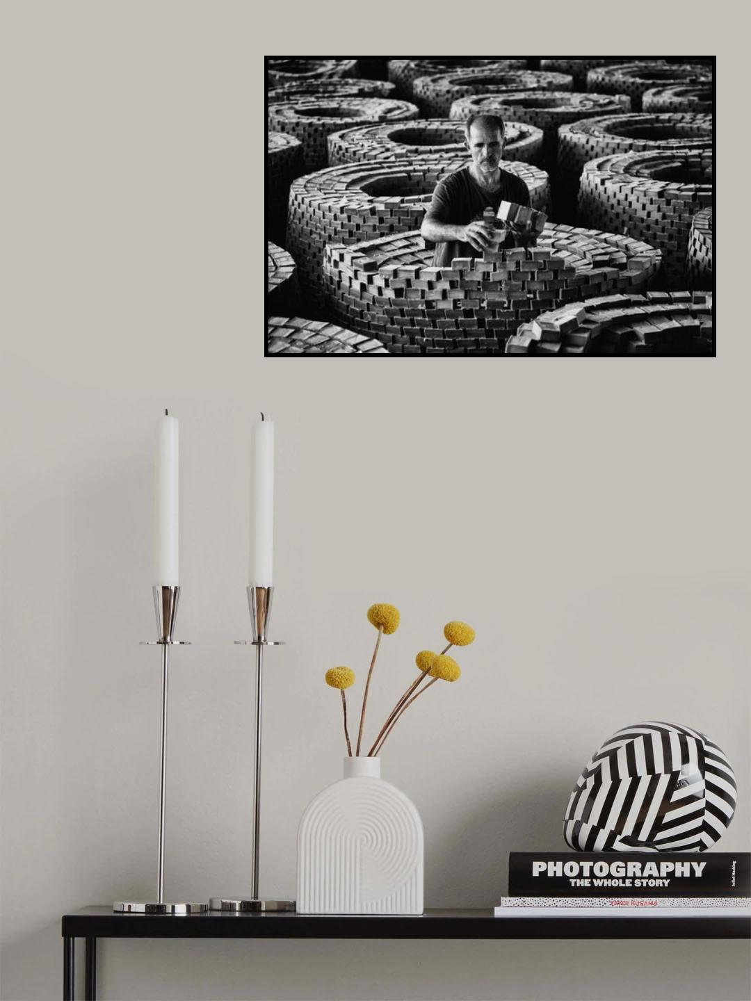 Soap production Poster och Canvastavla
