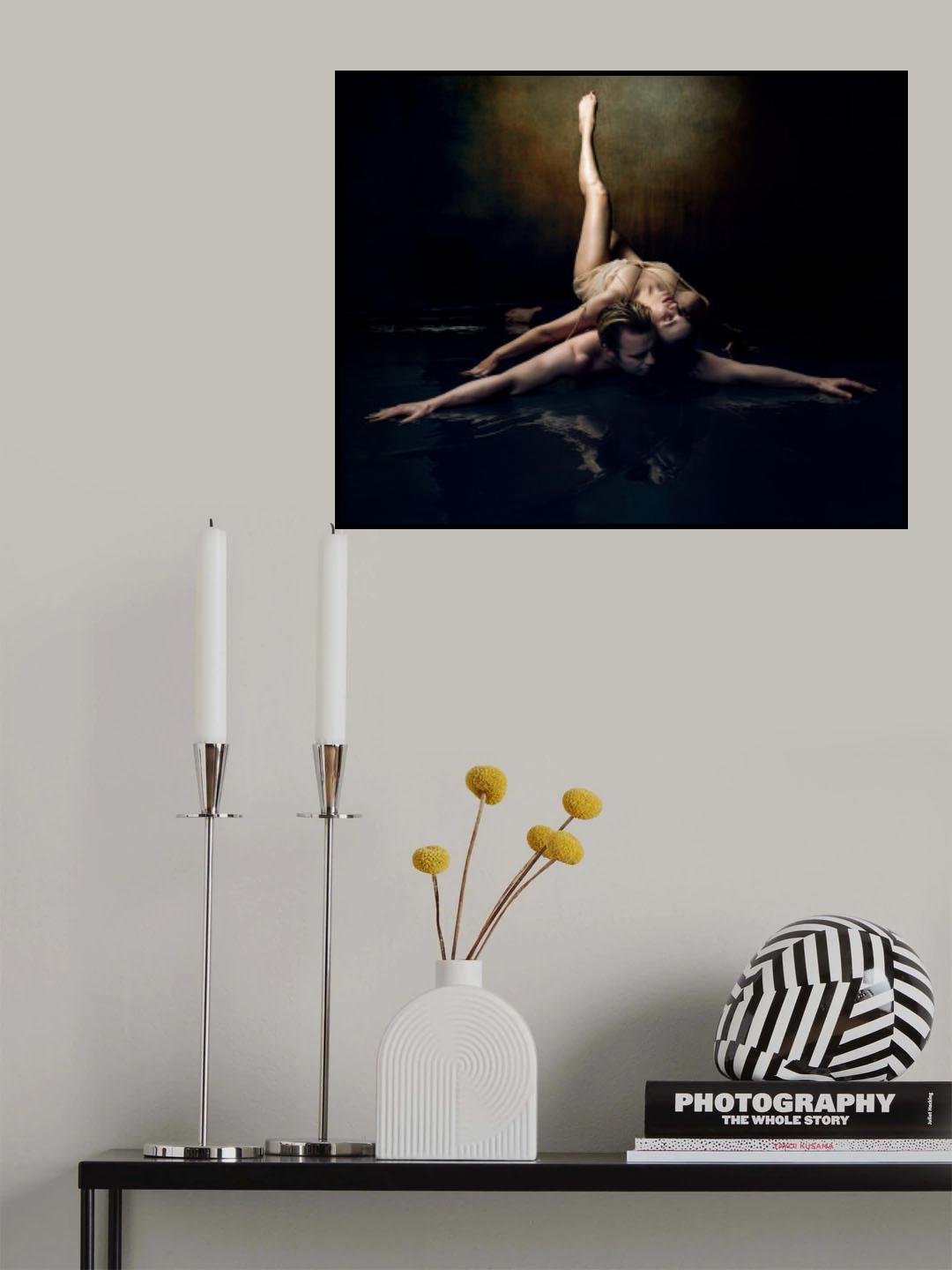 Water reflection Poster och Canvastavla