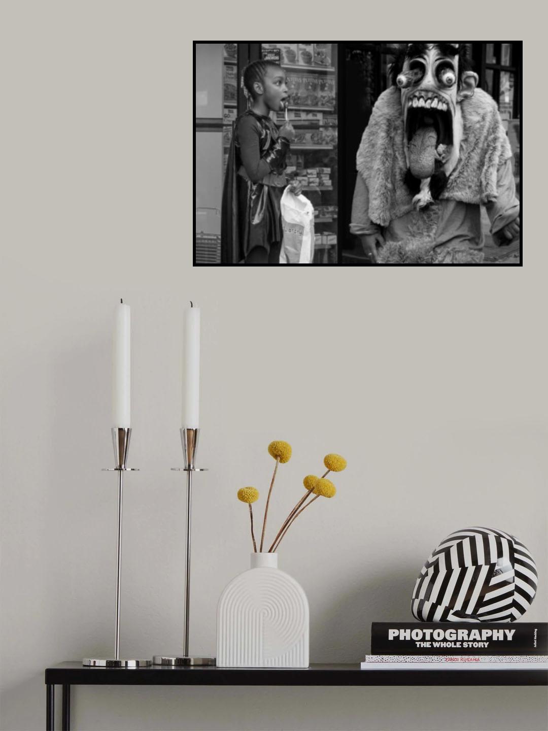 Halloween Shock Poster och Canvastavla