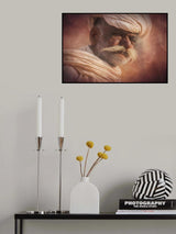Old Rajasthani man Poster och Canvastavla
