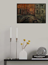 Venetian bridge Poster och Canvastavla