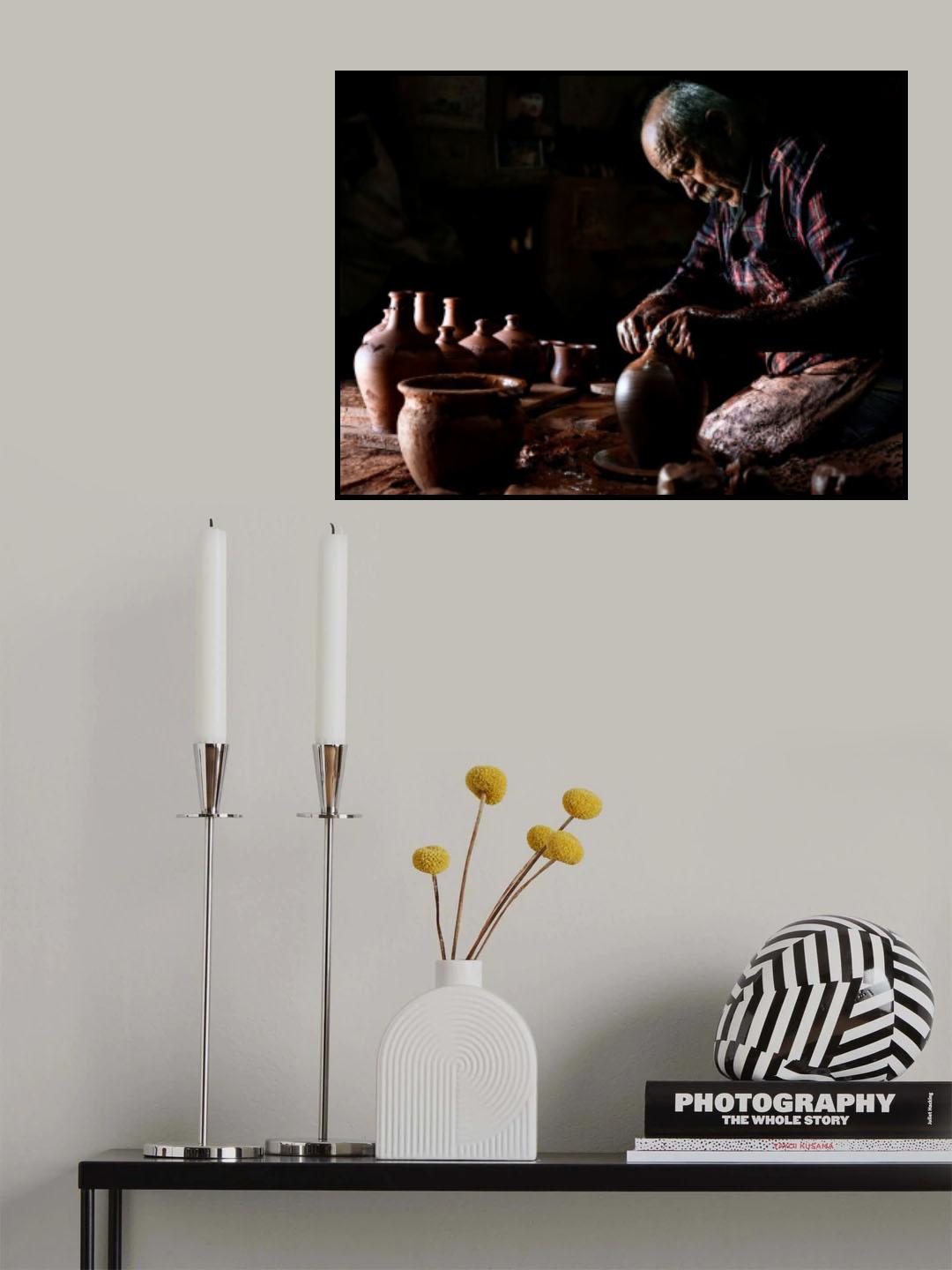 Turkish potter Poster och Canvastavla