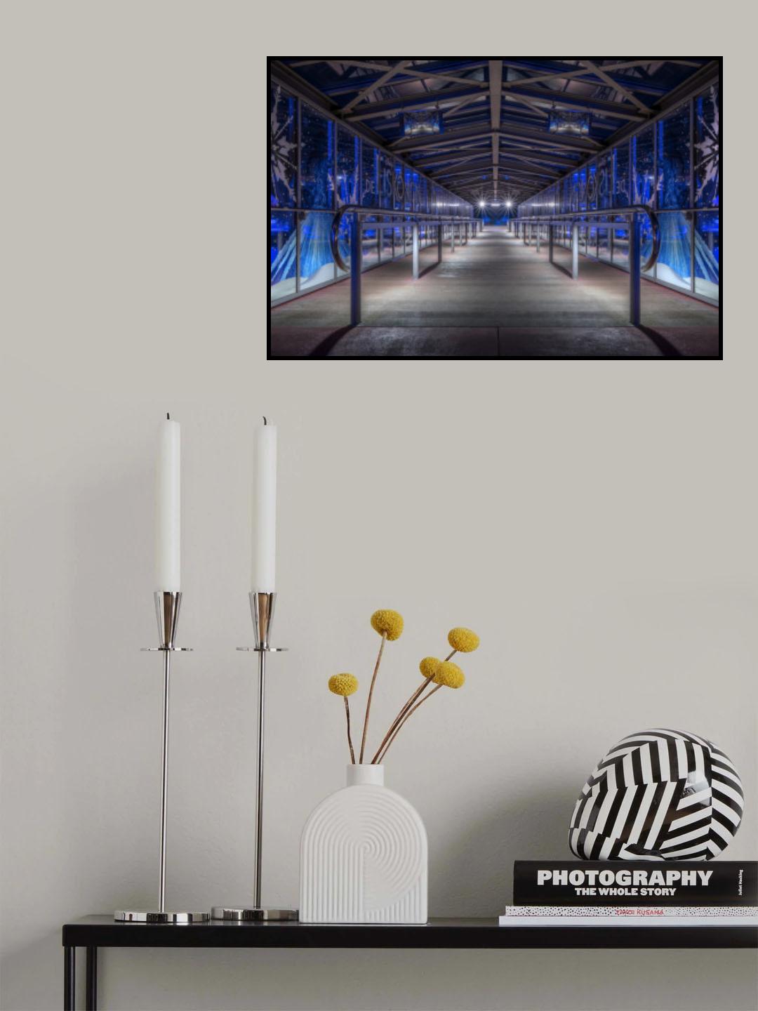 blue Poster och Canvastavla