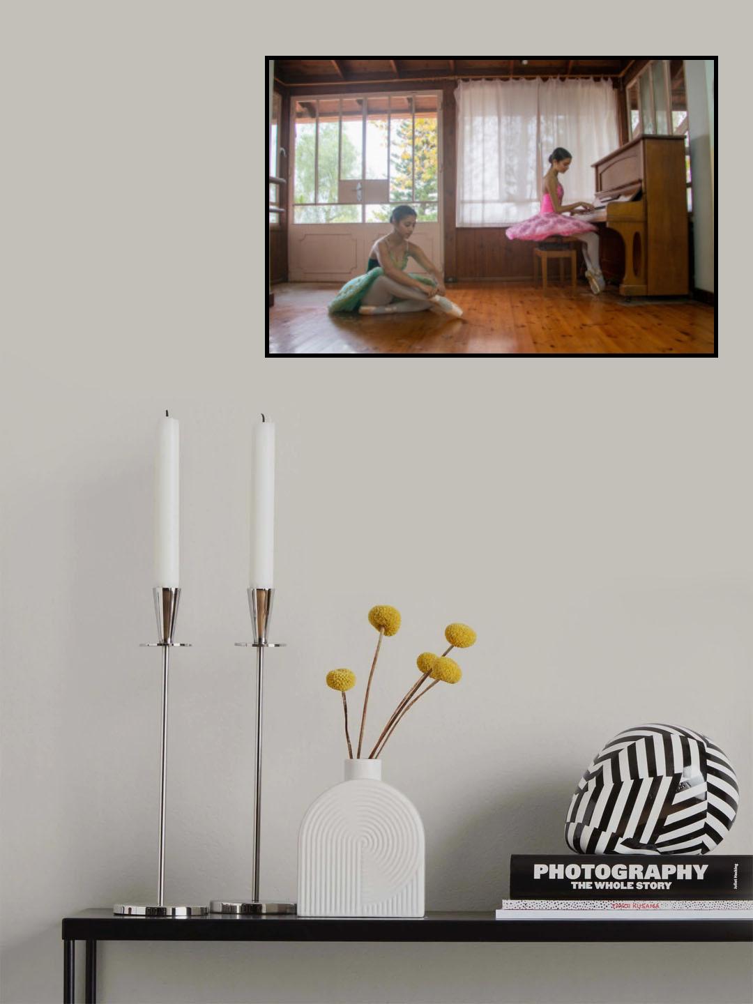 In the Ballet School Poster och Canvastavla