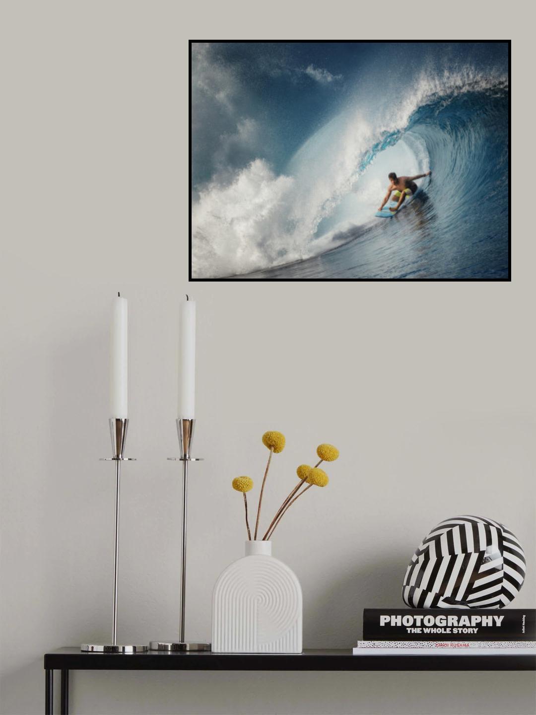 The Tube - Mythical Teahupo'o Poster och Canvastavla