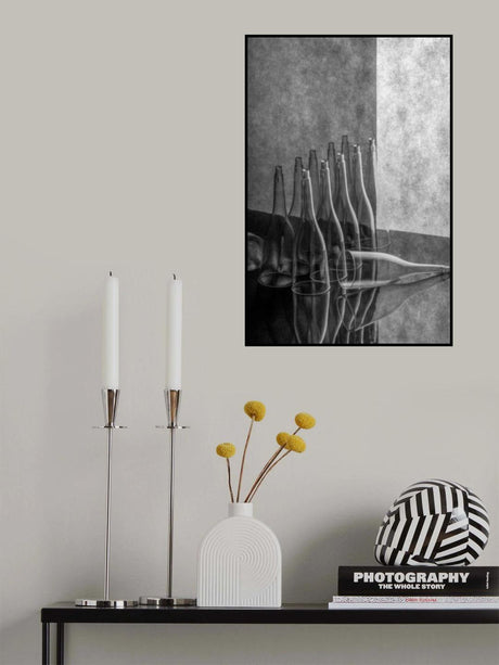 Still life with transparent figures Poster och Canvastavla