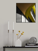 two shades of gold Poster och Canvastavla
