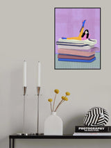 Raise your leg up to your head Poster och Canvastavla