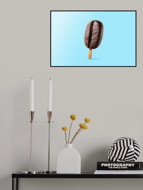 Ice Ice Coffee Poster och Canvastavla