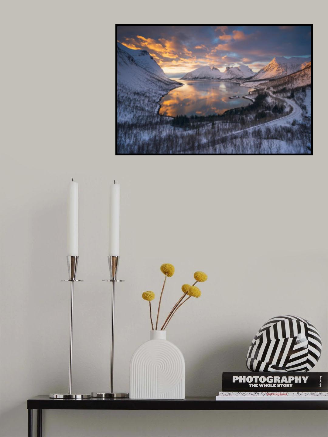 Bergsbotn Poster och Canvastavla