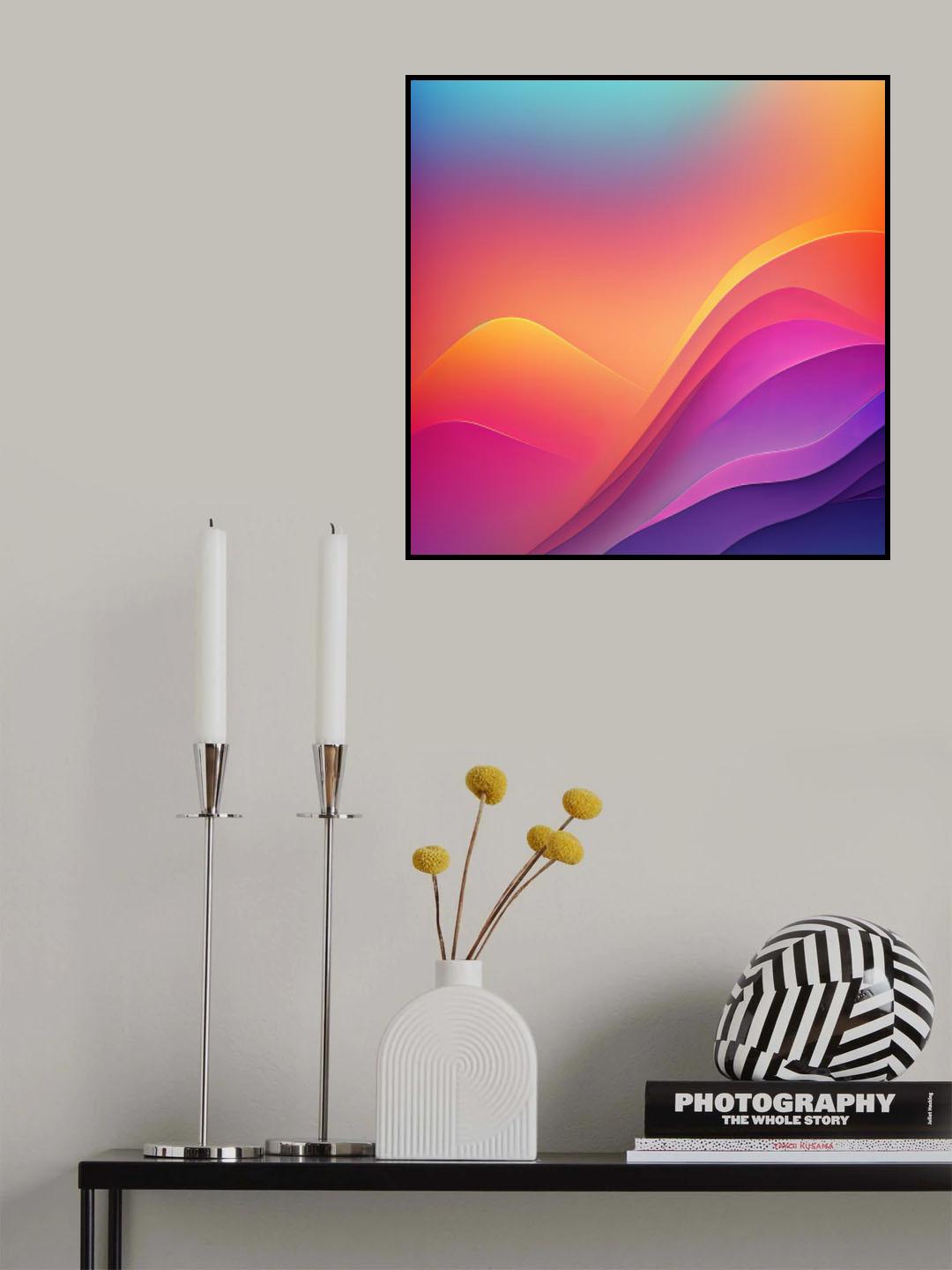 Gradient 56 Poster och Canvastavla