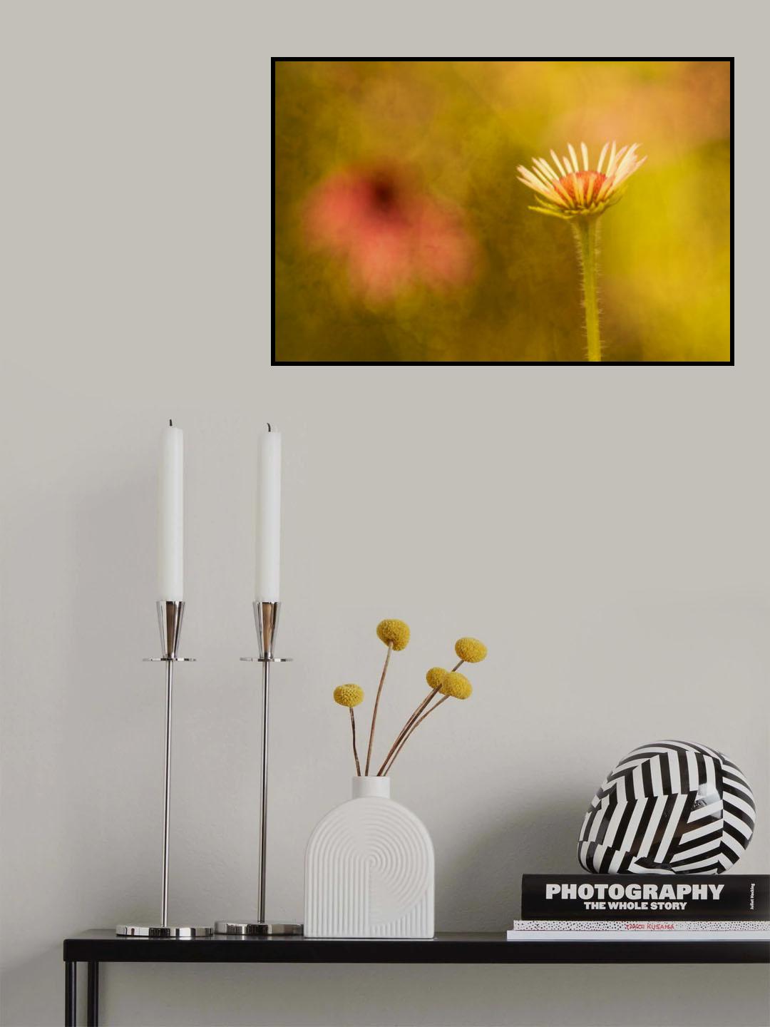 Flower Poster och Canvastavla