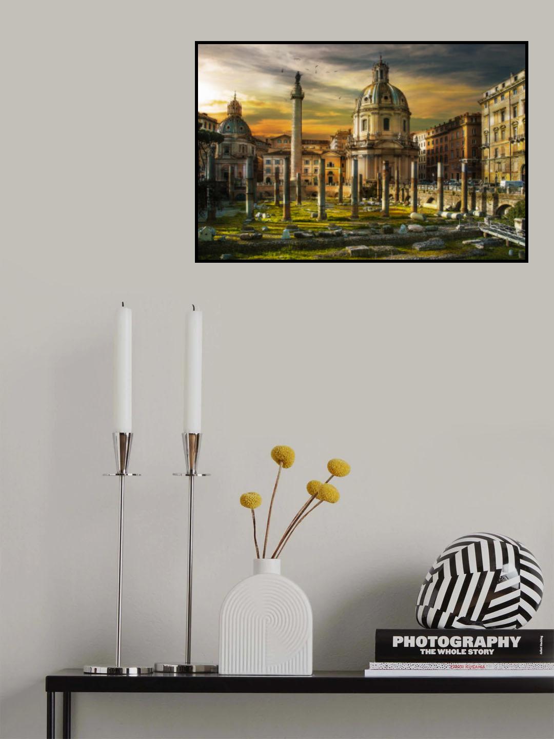 Trajan's Column Poster och Canvastavla