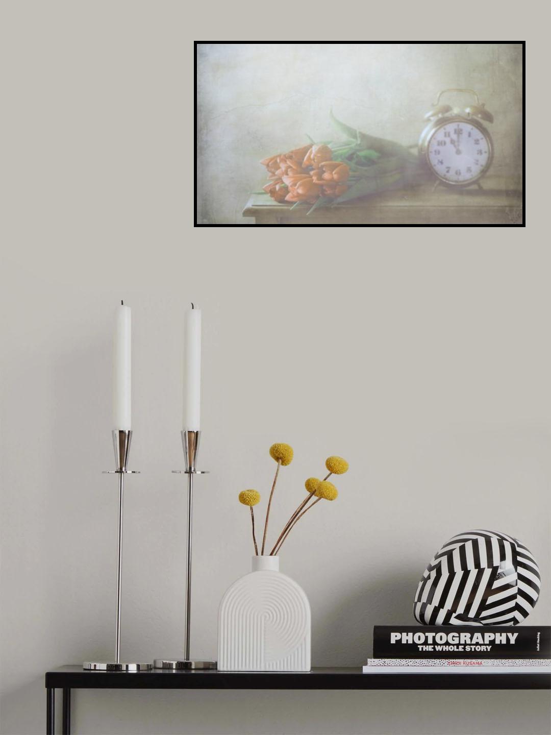 Red Tulips Poster och Canvastavla