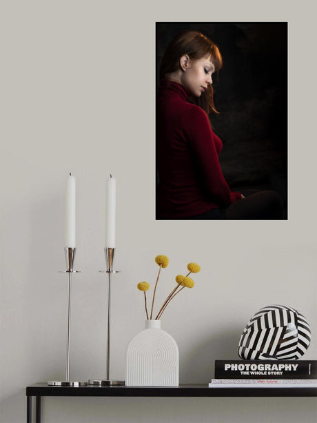 Red Pullover Poster och Canvastavla