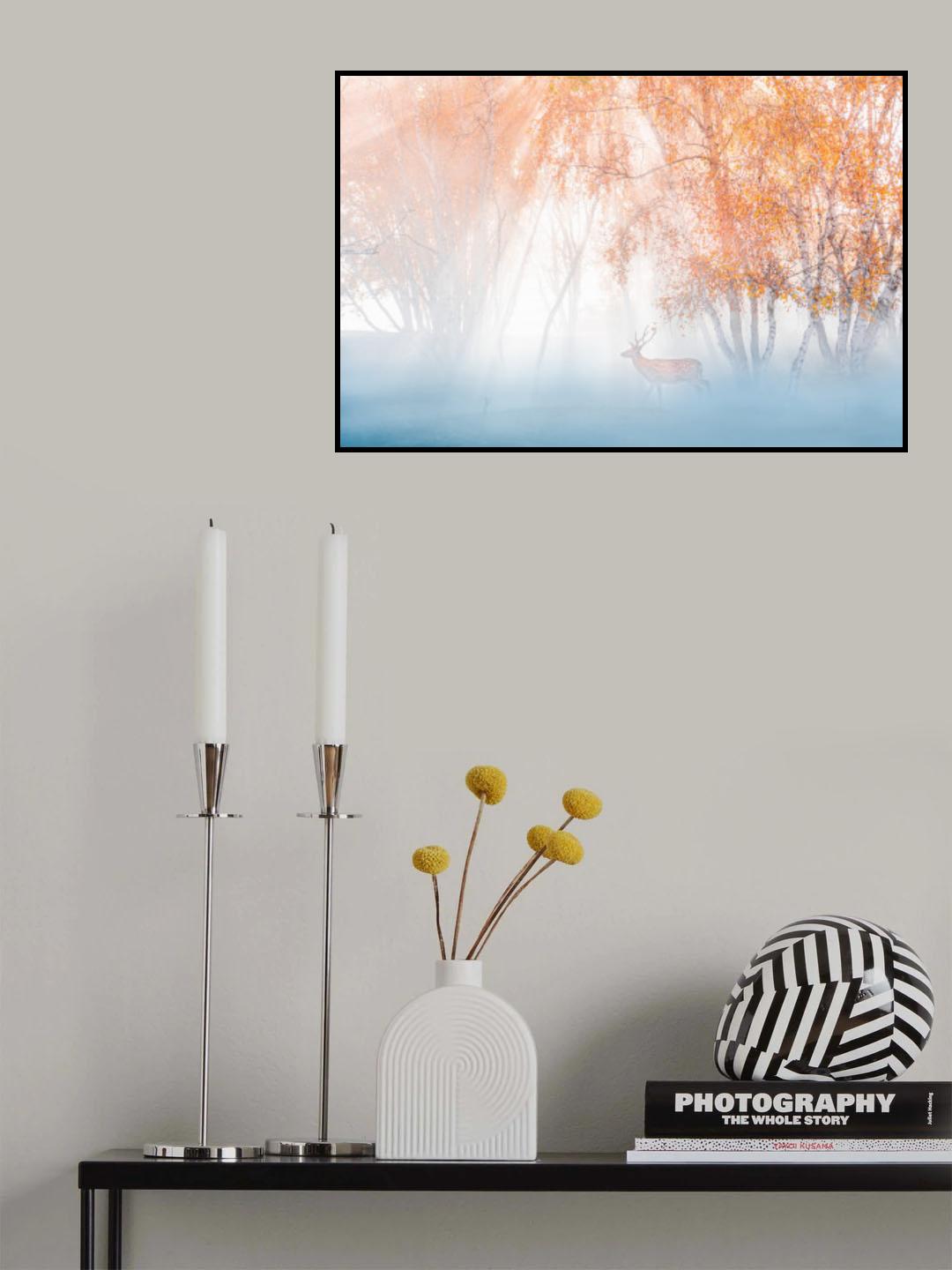 Deep in fog Poster och Canvastavla