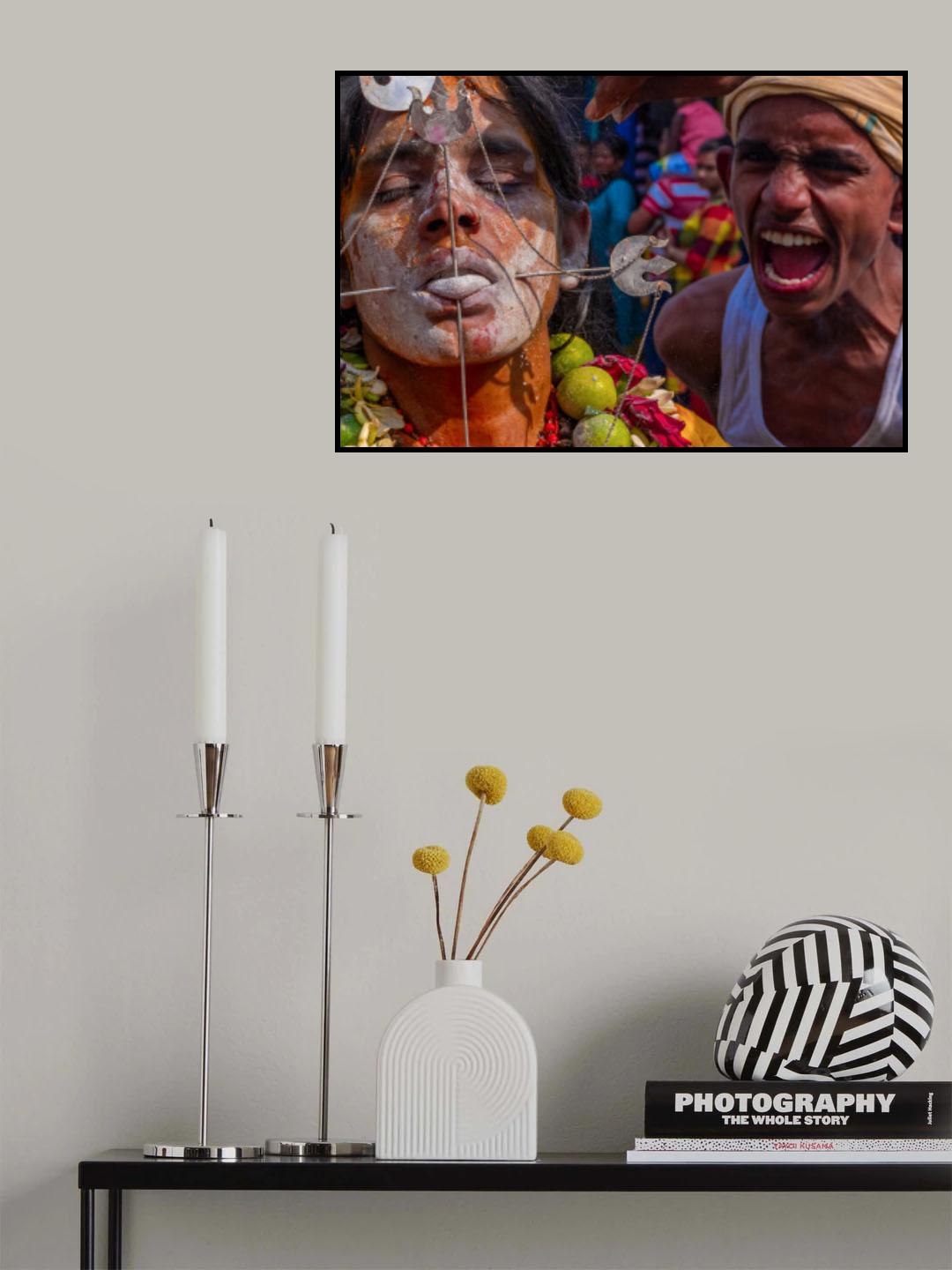 Face of devotees Poster och Canvastavla