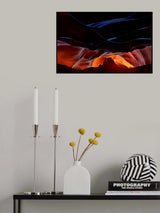 Fantastic scenery of Antelope Canyon Poster och Canvastavla