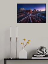 Gordian stone knot Poster och Canvastavla