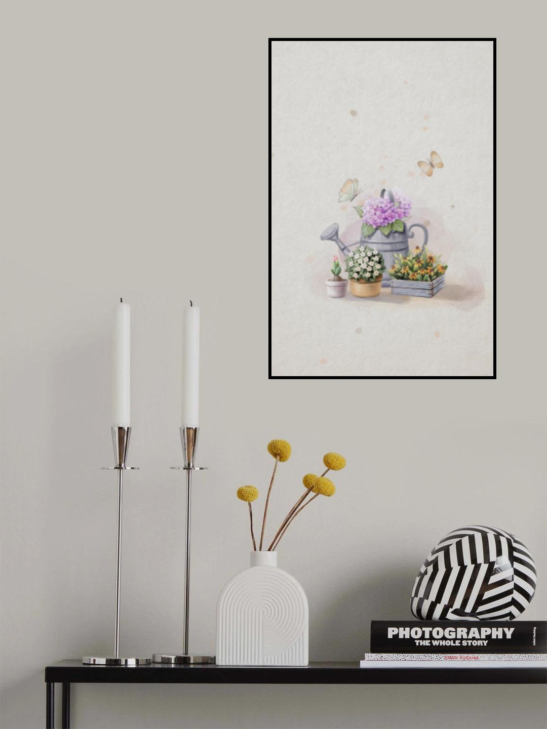Flowers Bouquet Poster och Canvastavla